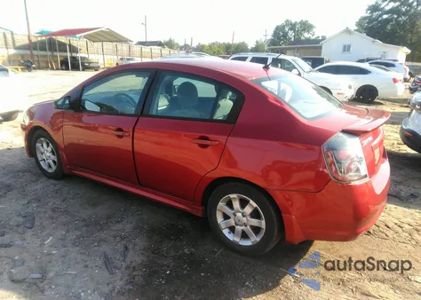 2011 Nissan Sentra 2.0Sr из США, поврежденный, VIN 3N1AB6APXBL694489